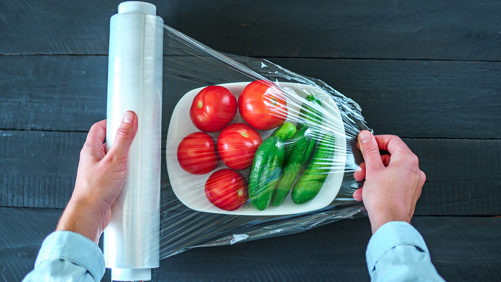 plástico para conservar alimentos